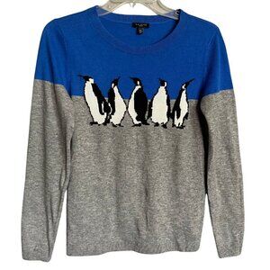 Talbots Lambswool Penguin Sweater Size MP